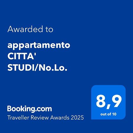 Appartamento Citta' Studi/No.Lo. Milano Ngoại thất bức ảnh